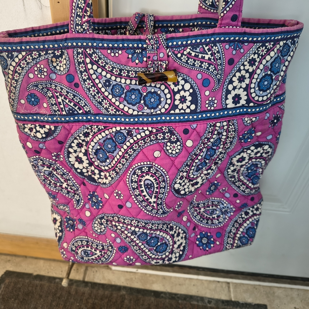 Vera Bradley Paisley Bag And Wallet Combo